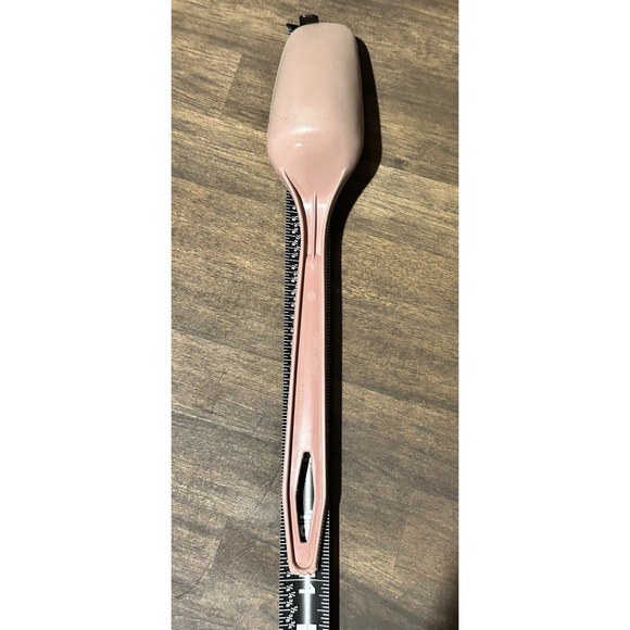 Vintage KING KRAFT Serving Spoon Nylon Plastic Cooking Utensil Mauve Pink 11"MCM - Picture 6 of 6